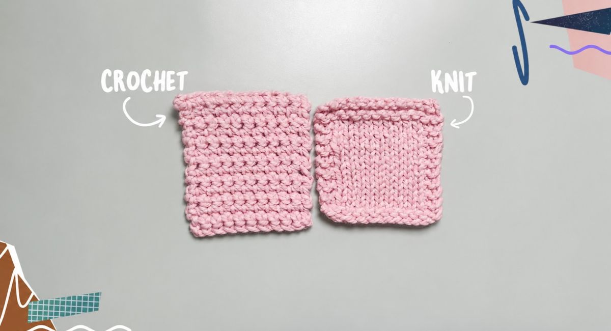 crochet vs knitting